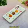 قاب گوشی Galaxy A53 سامسونگ سیلیکونی فانتزی عروسکی برجسته GOOD LUCKY محافظ لنزدار شیری کد 50602