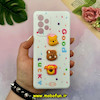 قاب گوشی Galaxy A53 سامسونگ سیلیکونی فانتزی عروسکی برجسته GOOD LUCKY محافظ لنزدار شیری کد 50602