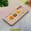 قاب گوشی Galaxy S21 FE سامسونگ سیلیکونی فانتزی عروسکی برجسته GOOD LUCKY محافظ لنزدار گلبهی کد 50747