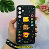 قاب گوشی Galaxy S23 FE سامسونگ سیلیکونی فانتزی عروسکی برجسته GOOD LUCKY محافظ لنزدار مشکی کد 50757