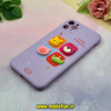 قاب گوشی iPhone 11 Pro Max آیفون سیلیکونی فانتزی عروسکی برجسته GOOD LUCKY محافظ لنزدار یاسی کد 50628