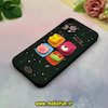 قاب گوشی iPhone 12 Pro Max آیفون سیلیکونی فانتزی عروسکی برجسته GOOD LUCKY محافظ لنزدار مشکی کد 50641