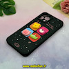 قاب گوشی iPhone 13 Pro Max آیفون سیلیکونی فانتزی عروسکی برجسته GOOD LUCKY محافظ لنزدار مشکی کد 50658