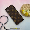 قاب گوشی Galaxy A12 - Galaxy M12 سامسونگ اورجینال چرمی Leather Case لدر کیس لویی ویتون LV کد 43128