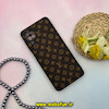 قاب گوشی Galaxy A12 - Galaxy M12 سامسونگ اورجینال چرمی Leather Case لدر کیس لویی ویتون LV کد 43129