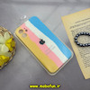 قاب گوشی iPhone 12 آیفون سیلیکونی اورجینال آبرنگی رنگین کمانی پاک کنی درجه یک زیربسته محافظ لنز دار کد 43194