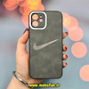 قاب گوشی iPhone 12 آیفون طرح جیر آینه ای نایکی Nike محافظ لنز دار کد 43195
