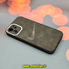 قاب گوشی iPhone 12 آیفون طرح جیر آینه ای نایکی Nike محافظ لنز دار کد 43195