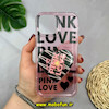 قاب گوشی iPhone 12 - iPhone 12 Pro آیفون شفاف فانتزی بالشتی پاپ سوکت دار قلبی طرح PINK LOVE کد 43198