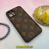 قاب گوشی iPhone 12 Pro Max آیفون اورجینال چرمی Leather Case لدر کیس لویی ویتون LV کد 43202
