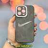 قاب گوشی iPhone 13 Pro آیفون طرح جیر آینه ای نایکی Nike محافظ لنز دار کد 43230