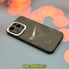 قاب گوشی iPhone 13 Pro آیفون طرح جیر آینه ای نایکی Nike محافظ لنز دار کد 43230