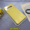 قاب گوشی Galaxy S10 Plus سامسونگ سیلیکونی اورجینال درجه یک پاک کنی زیربسته زرد کد 43389