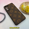 قاب گوشی Galaxy S21 FE سامسونگ اورجینال چرمی Leather Case لدر کیس لویی ویتون LV کد 43393