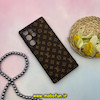 قاب گوشی Galaxy S22 Ultra سامسونگ اورجینال چرمی Leather Case لدر کیس لویی ویتون LV کد 43397