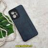 قاب گوشی Redmi Note 12 4G شیائومی طرح ژله ای چرمی ساده ایکس لول X-LEVEL سرمه ای کد 43456