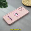 قاب گوشی Galaxy A05 سامسونگ طرح سیلیکونی Solid عروسکی برجسته محافظ لنزدار طرح کیارا صورتی کد 51348