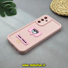 قاب گوشی Galaxy A15 سامسونگ طرح سیلیکونی Solid عروسکی برجسته محافظ لنزدار طرح کیارا صورتی کد 51389