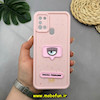قاب گوشی Galaxy A21S سامسونگ طرح سیلیکونی Solid عروسکی برجسته محافظ لنزدار طرح کیارا صورتی کد 51400