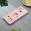 قاب گوشی Galaxy A21S سامسونگ طرح سیلیکونی Solid عروسکی برجسته محافظ لنزدار طرح کیارا صورتی کد 51400