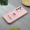 قاب گوشی Galaxy A35 سامسونگ طرح سیلیکونی Solid عروسکی برجسته محافظ لنزدار طرح کیارا صورتی کد 51427