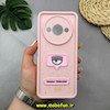 قاب گوشی Redmi A3 - Redmi A3X شیائومی طرح سیلیکونی Solid عروسکی برجسته محافظ لنزدار طرح کیارا صورتی کد 51525