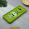 قاب گوشی Redmi A3 - Redmi A3X شیائومی طرح سیلیکونی Solid عروسکی برجسته محافظ لنزدار طرح مایک سبز فسفری کد 51526