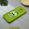 قاب گوشی Redmi Note 9S - Redmi Note 9 Pro شیائومی طرح سیلیکونی Solid عروسکی برجسته محافظ لنزدار طرح مایک سبز فسفری کد 51549