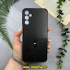 قاب گوشی Galaxy A14 سامسونگ مدل PVD طرح کربن ضد خش پشت گلس شیشه ای محافظ لنز دار مشکی کد 51262