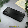 قاب گوشی Galaxy A14 سامسونگ مدل PVD طرح کربن ضد خش پشت گلس شیشه ای محافظ لنز دار مشکی کد 51262