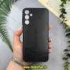 قاب گوشی Galaxy A15 سامسونگ مدل PVD طرح کربن ضد خش پشت گلس شیشه ای محافظ لنز دار مشکی کد 51269