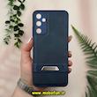 قاب گوشی Galaxy A05S سامسونگ اورجینال یونیمور UNIMOR طرح دوخت هارد HARD چرمی محافظ لنز دار سرمه ای کد 51598