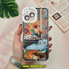 قاب گوشی iPhone 12 Pro Max آیفون ژله ای شفاف فانتزی طرح نقاشی هنری کد 51167