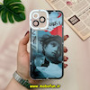 قاب گوشی iPhone 12 Pro Max آیفون ژله ای شفاف فانتزی طرح نقاشی هنری کد 51168