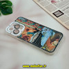 قاب گوشی iPhone 14 Pro Max آیفون ژله ای شفاف فانتزی طرح نقاشی هنری کد 51177
