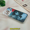 قاب گوشی iPhone 14 Pro Max آیفون ژله ای شفاف فانتزی طرح نقاشی هنری کد 51179