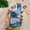 قاب گوشی iPhone 13 Pro آیفون ژله ای شفاف فانتزی طرح نقاشی هنری کد 51172