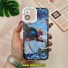 قاب گوشی iPhone 12 آیفون ژله ای شفاف فانتزی طرح نقاشی هنری کد 51162