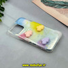 قاب گوشی iPhone 13 Pro آیفون اورجینال فانتزی برجسته سخت لیزری طرح ابر رنگارنگ کد 51208