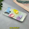 قاب گوشی Redmi Note 8 - Redmi Note 8 2021 شیائومی اورجینال فانتزی برجسته سخت لیزری طرح ابر رنگارنگ کد 51212