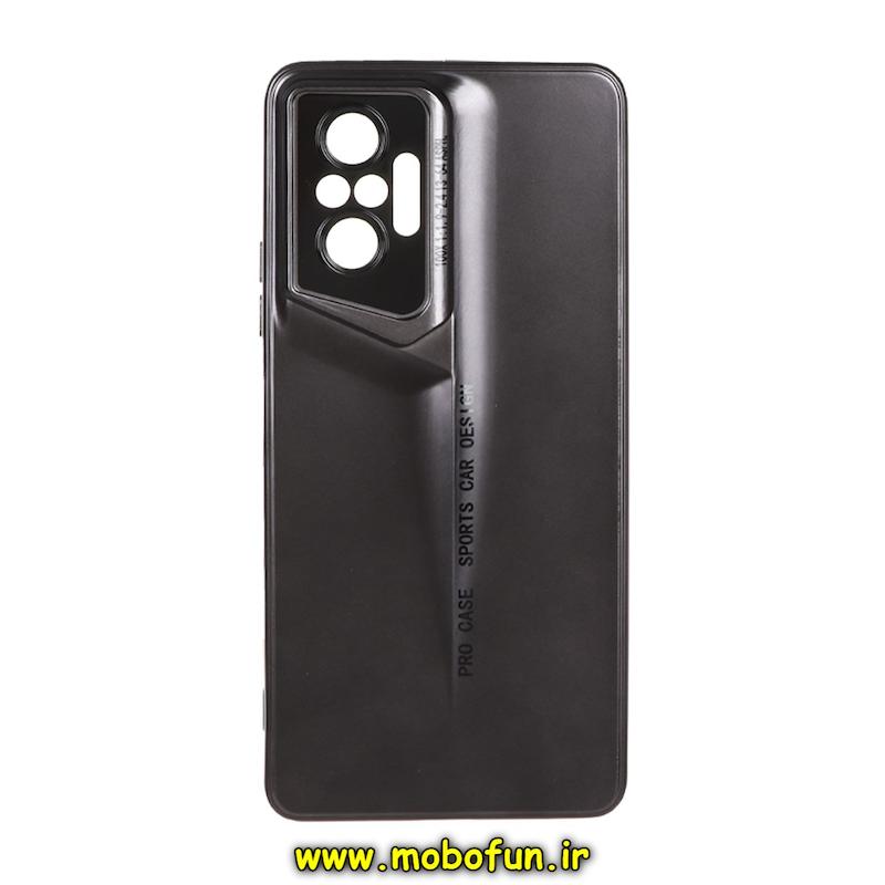 قاب گوشی Redmi Note 10 Pro 4G - Redmi Note 10 Pro Max شیائومی سری Porsche Design پورش دیزاین Hard LUXURY محافظ لنز دار مشکی کد 43713
