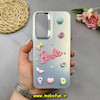 قاب گوشی Galaxy A54 سامسونگ So CooL اورجینال فانتزی عروسکی برجسته لوکس لنز کرومی طرح BARBIE نقره ای کد 51797