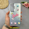 قاب گوشی Galaxy A55 سامسونگ So CooL اورجینال فانتزی عروسکی برجسته لوکس لنز کرومی طرح BARBIE نقره ای کد 51798