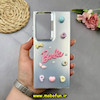 قاب گوشی Galaxy S23 Ultra سامسونگ So CooL اورجینال فانتزی عروسکی برجسته لوکس لنز کرومی طرح BARBIE نقره ای کد 51822