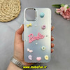 قاب گوشی iPhone 11 Pro Max آیفون So CooL اورجینال فانتزی عروسکی برجسته لوکس لنز کرومی طرح BARBIE نقره ای کد 51801