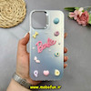 قاب گوشی iPhone 12 Pro Max آیفون So CooL اورجینال فانتزی عروسکی برجسته لوکس لنز کرومی طرح BARBIE نقره ای کد 51803