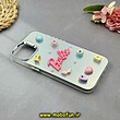 قاب گوشی iPhone 13 - iPhone 14 آیفون So CooL اورجینال فانتزی عروسکی برجسته لوکس لنز کرومی طرح BARBIE نقره ای کد 51804