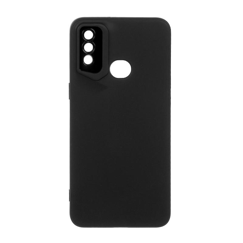 قاب گوشی Galaxy A10S سامسونگ Porsche Design سیلیکونی ژله ای محافظ لنز دار مشکی کد 44204