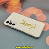 قاب گوشی Galaxy A34 سامسونگ پافر چرمی اورجینال Hard محافظ لنز دار طرح YSL سفید کد 52320