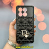 قاب گوشی Poco X6 Pro - Redmi K70E شیائومی پافر چرمی اورجینال Hard محافظ لنز دار طرح Dior مشکی کد 52350